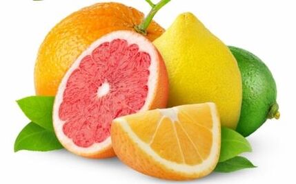 Vitamíny v citrusoch pre mužskú účinnosť