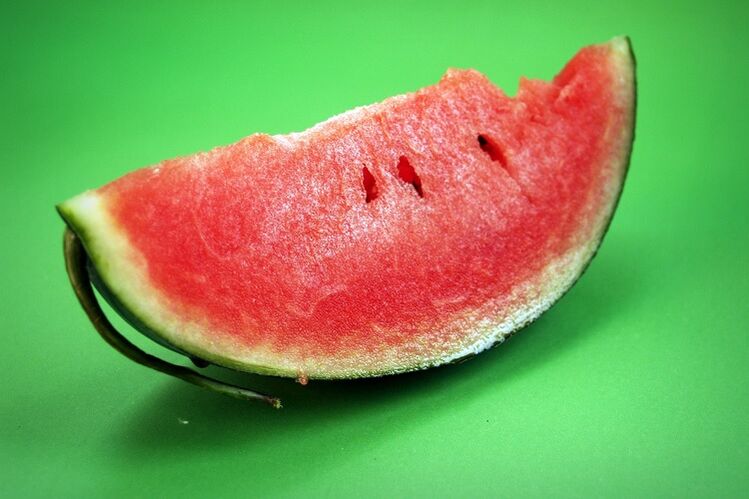 vodný melón na zvýšenie potencie